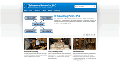 Desktop Screenshot of primacore.net